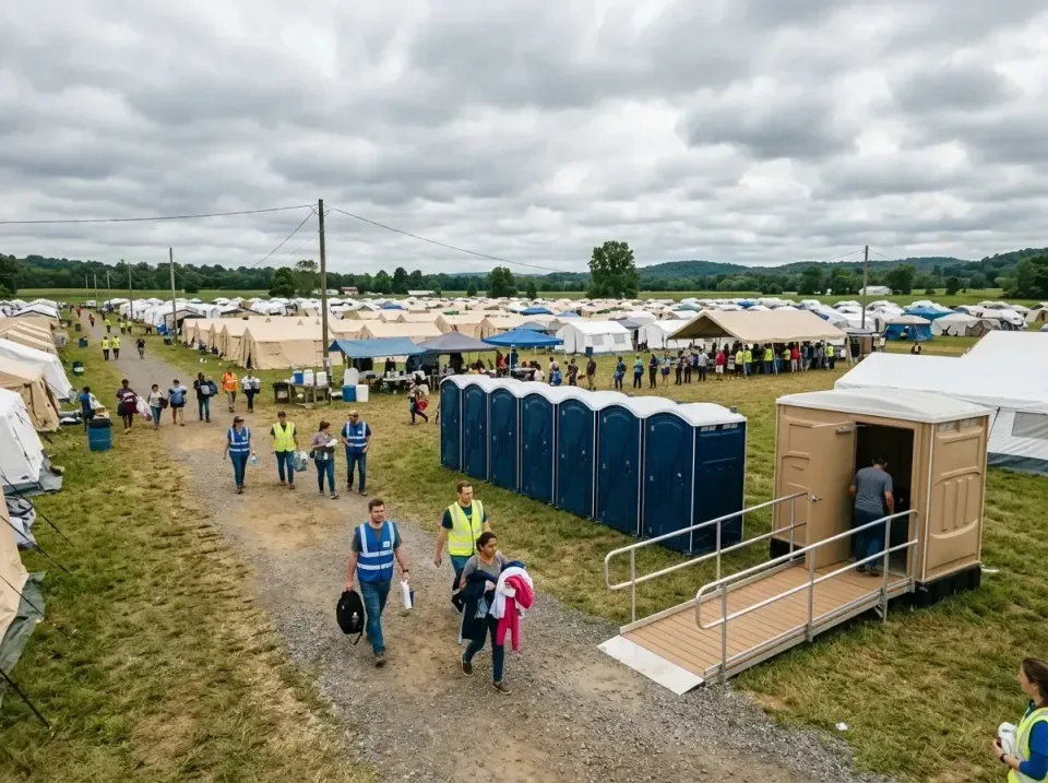 disaster-relief-camp-restrooms-010 — frequently asked questions, Dumpster & Portable Bathrooms Rental in New Town, ND